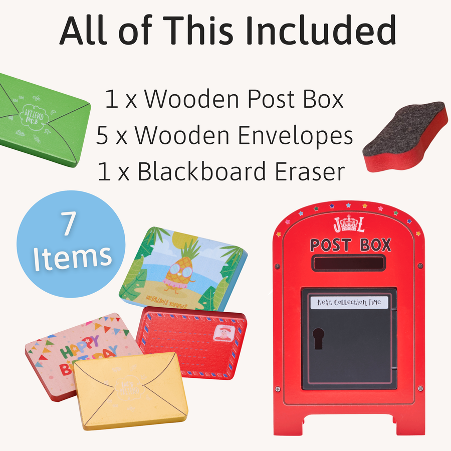 Wooden Post Box 3