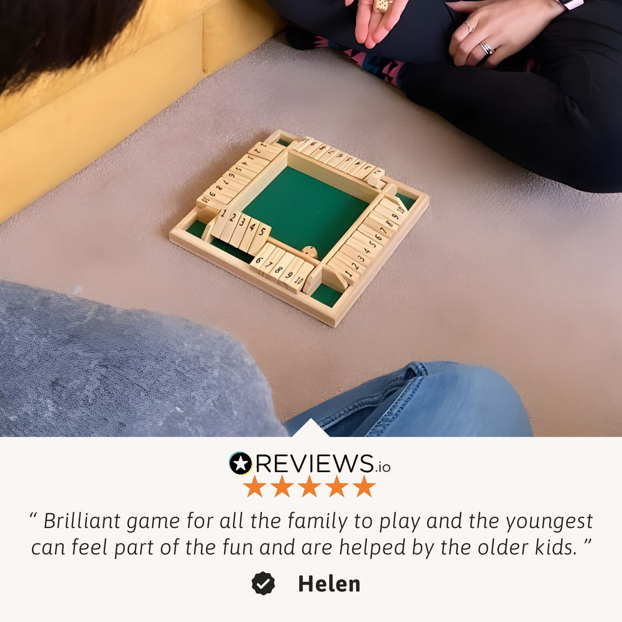 Wooden Game - Shut The Box 4