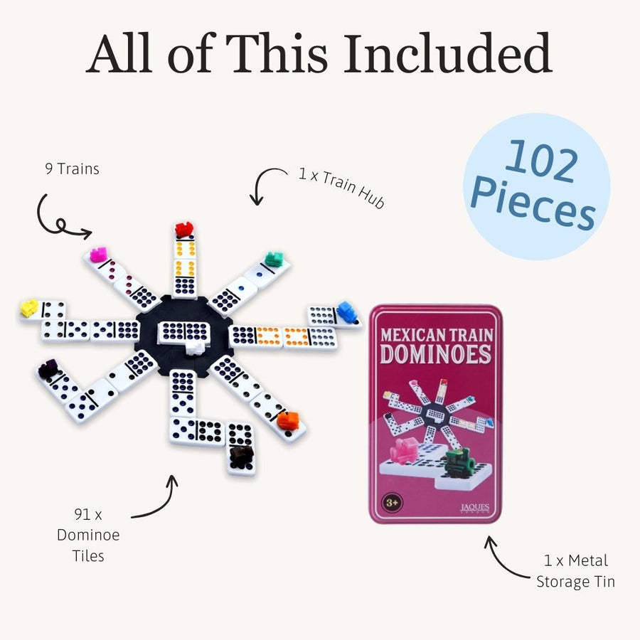 Games For Adults - Mexican Train Dominoes 5