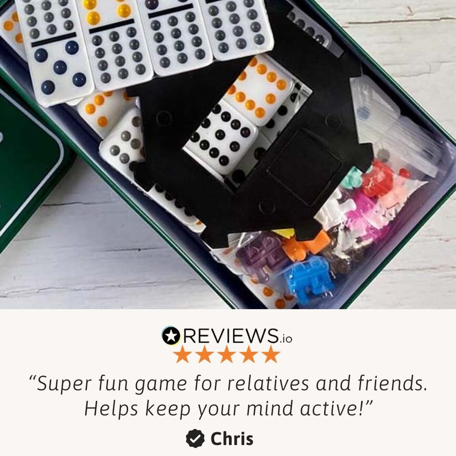 Games For Adults - Mexican Train Dominoes 4
