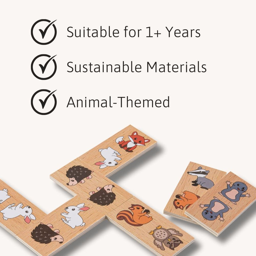 Animal Dominoes - Wildlife Game 5