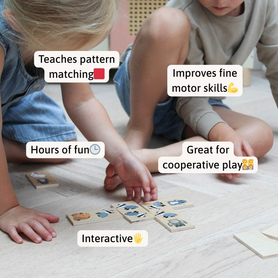 Animal Dominoes - Wildlife Game 7