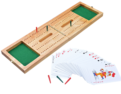 [fill] Folding cribbage board