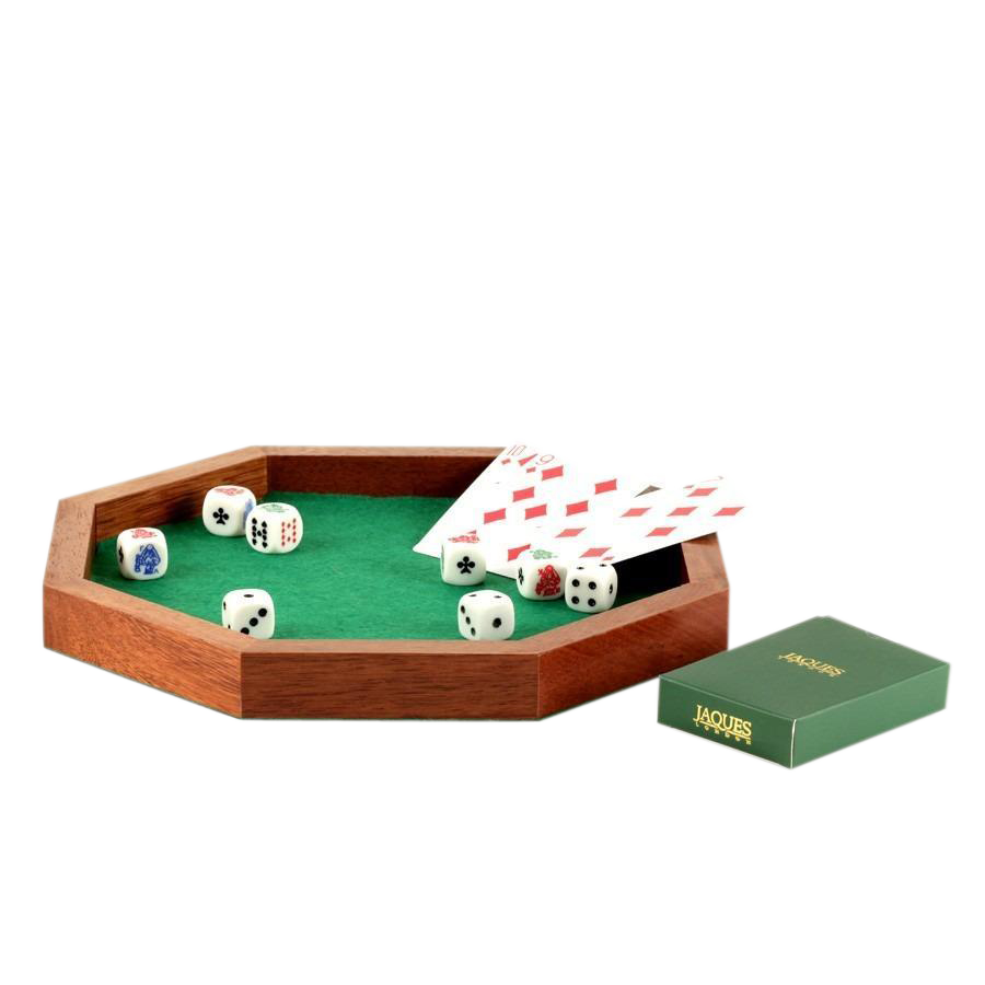 Studio shot of the dice tray 