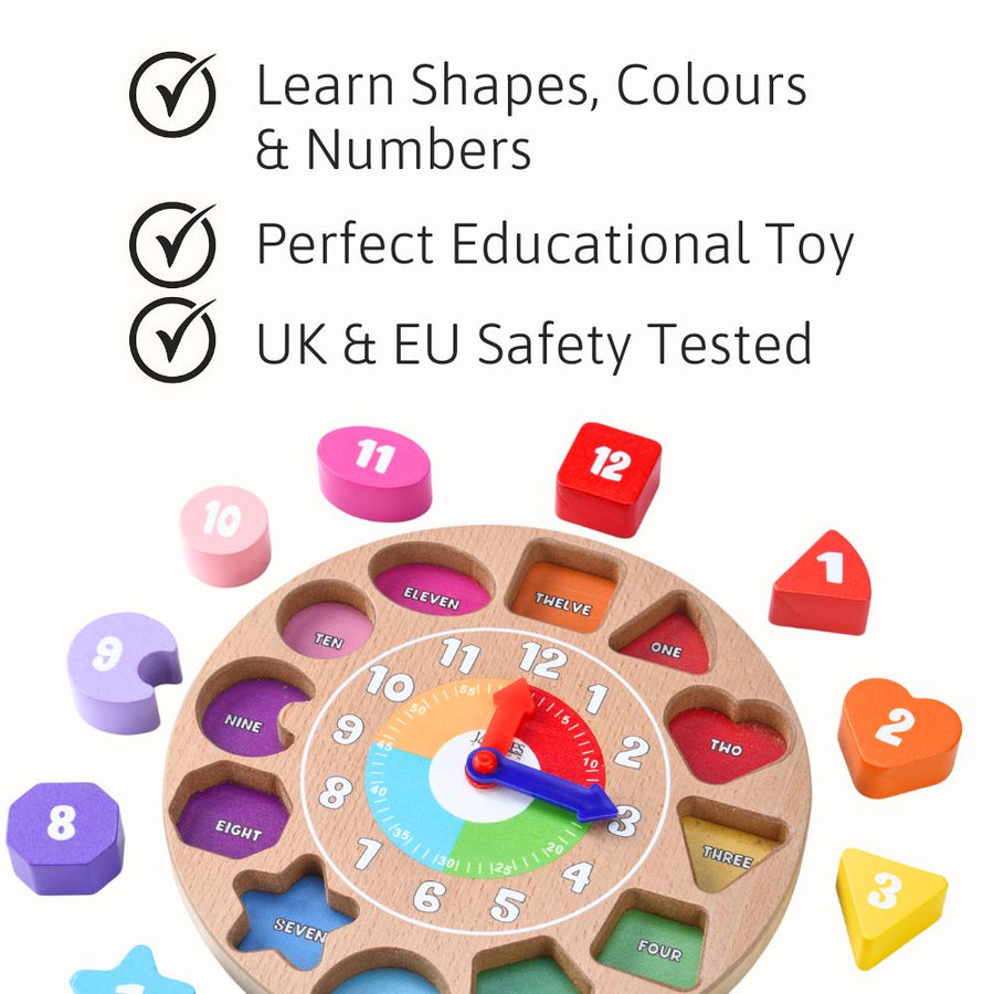 Educational toy with numbers and shapes on a white background [fill]