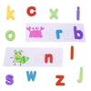 Kids' Spelling Game - Wooden Letters & Word Cards