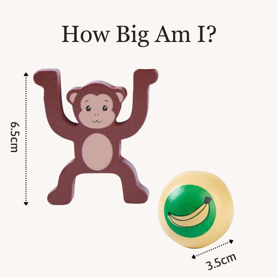 Stacking Monkeys - Wooden Stacking Toy 6