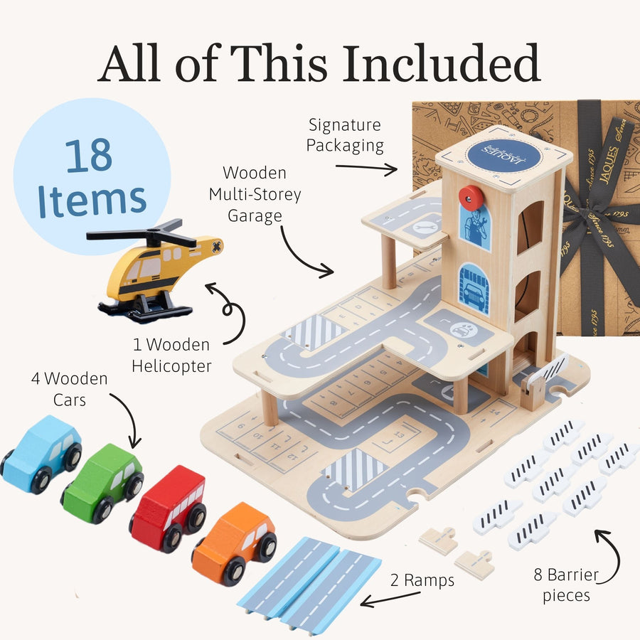 Wooden Car Garage 5