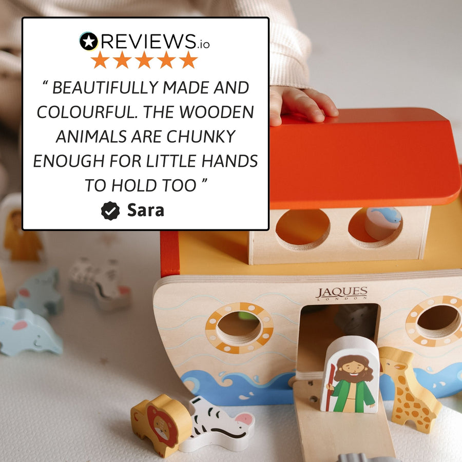 Wooden Noahs Ark - Wooden Animal Toy 7
