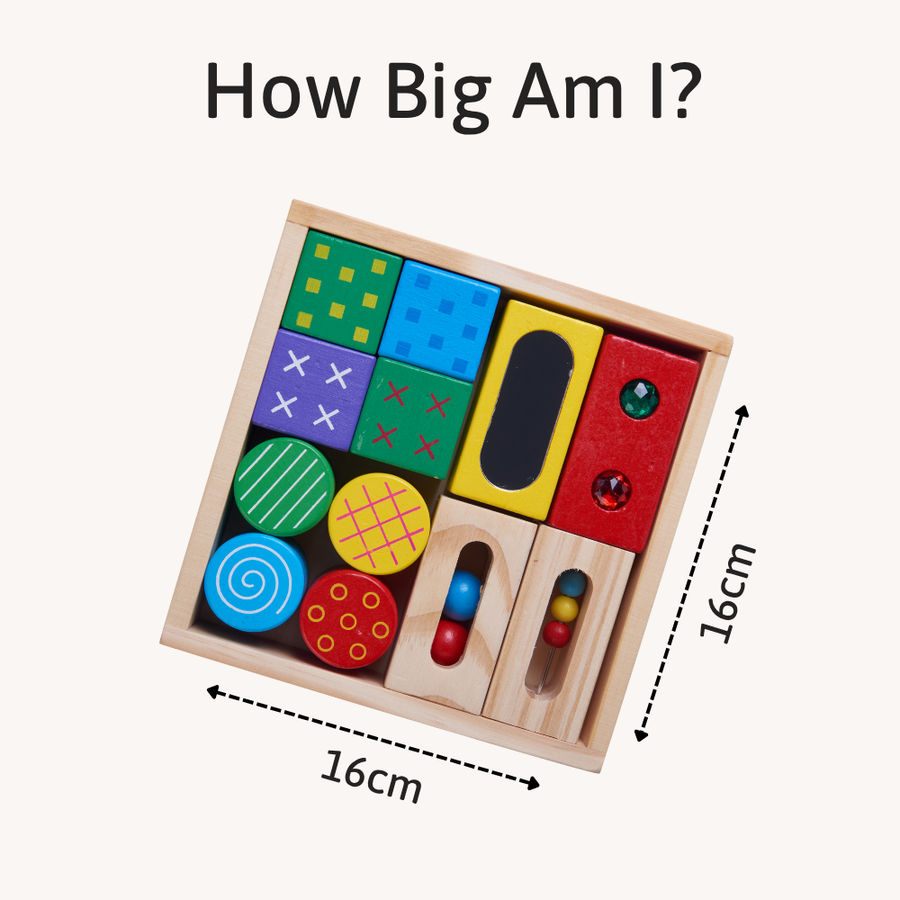 Discovery Blocks - Wooden Sensory Blocks 2