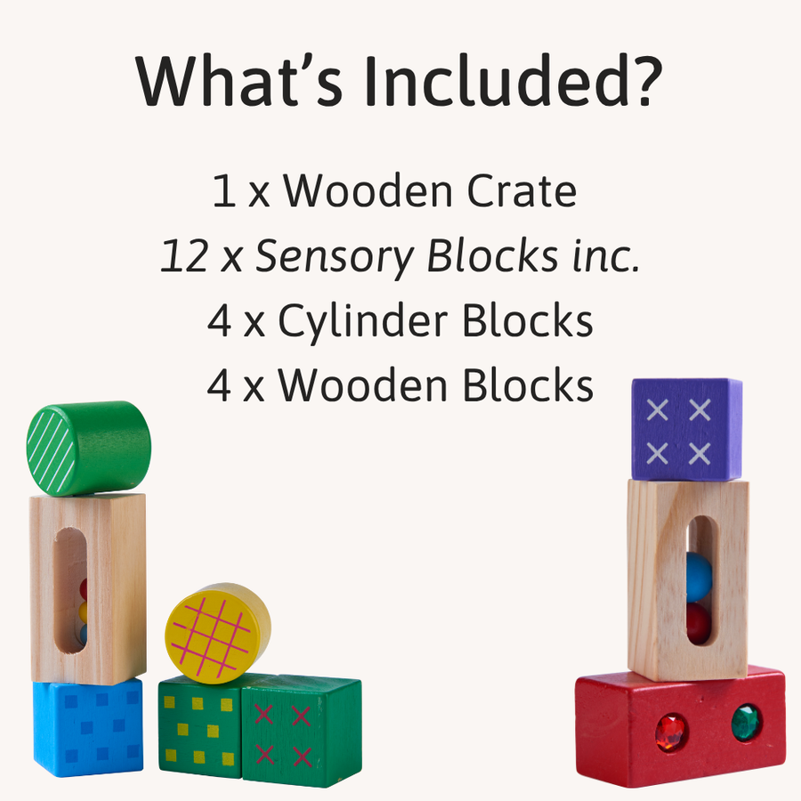 Discovery Blocks - Wooden Sensory Blocks 3