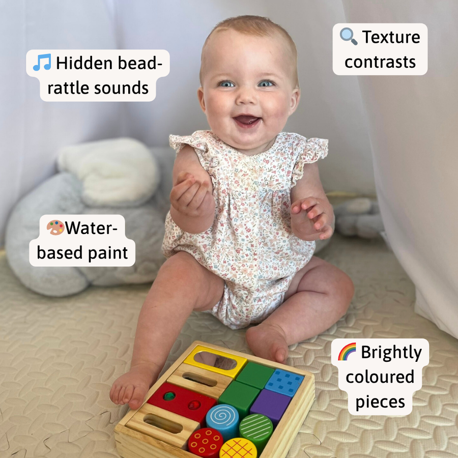 Discovery Blocks - Wooden Sensory Blocks 7