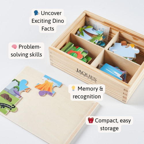 4 dinosaur puzzles 