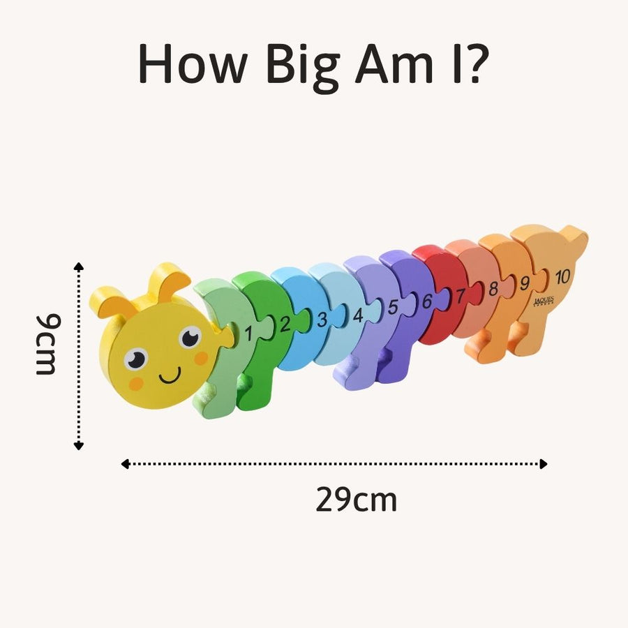 Counting Caterpillar - Number Puzzle 2