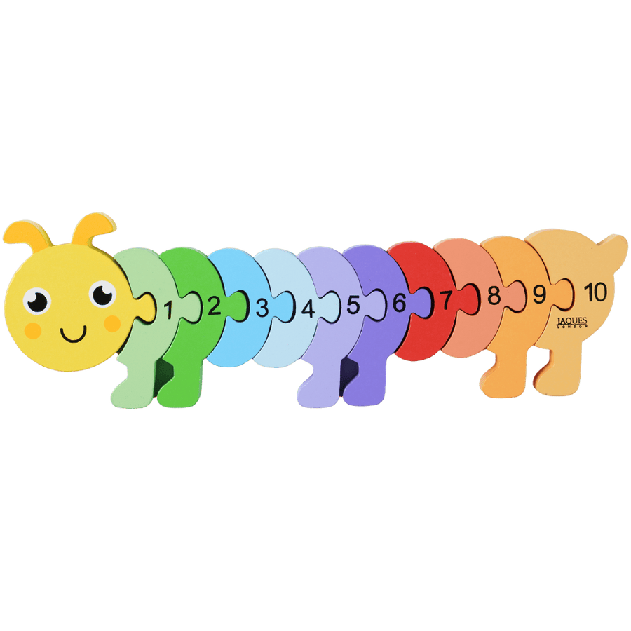 Counting Caterpillar - Number Puzzle 1
