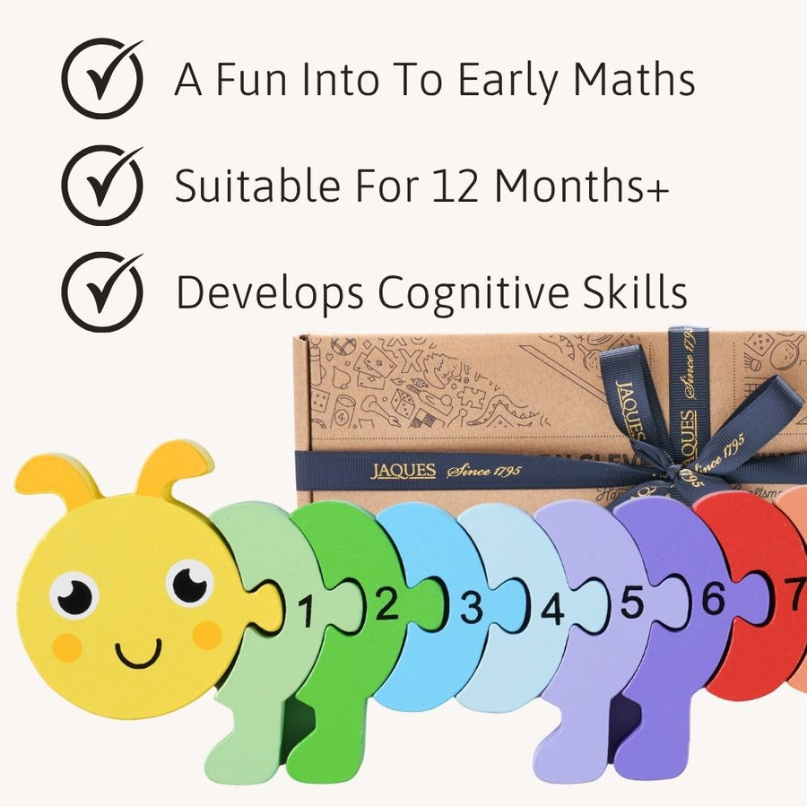 Counting Caterpillar - Number Puzzle 4