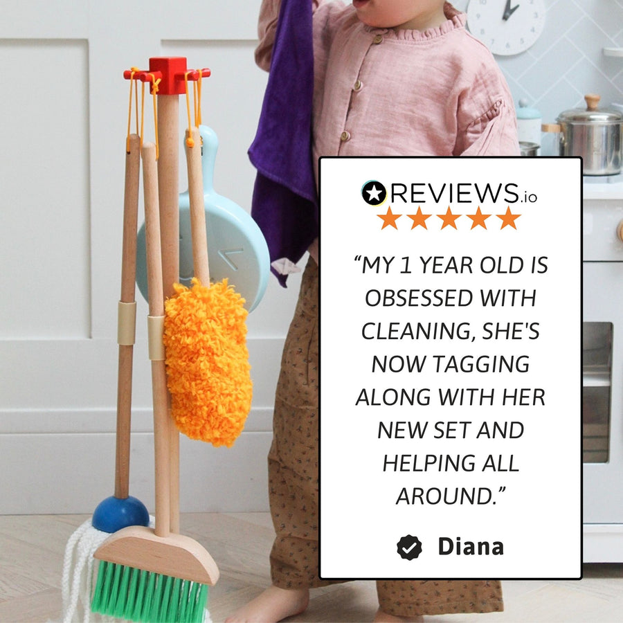 Clean and Play Set - Toy Cleaning Set 6