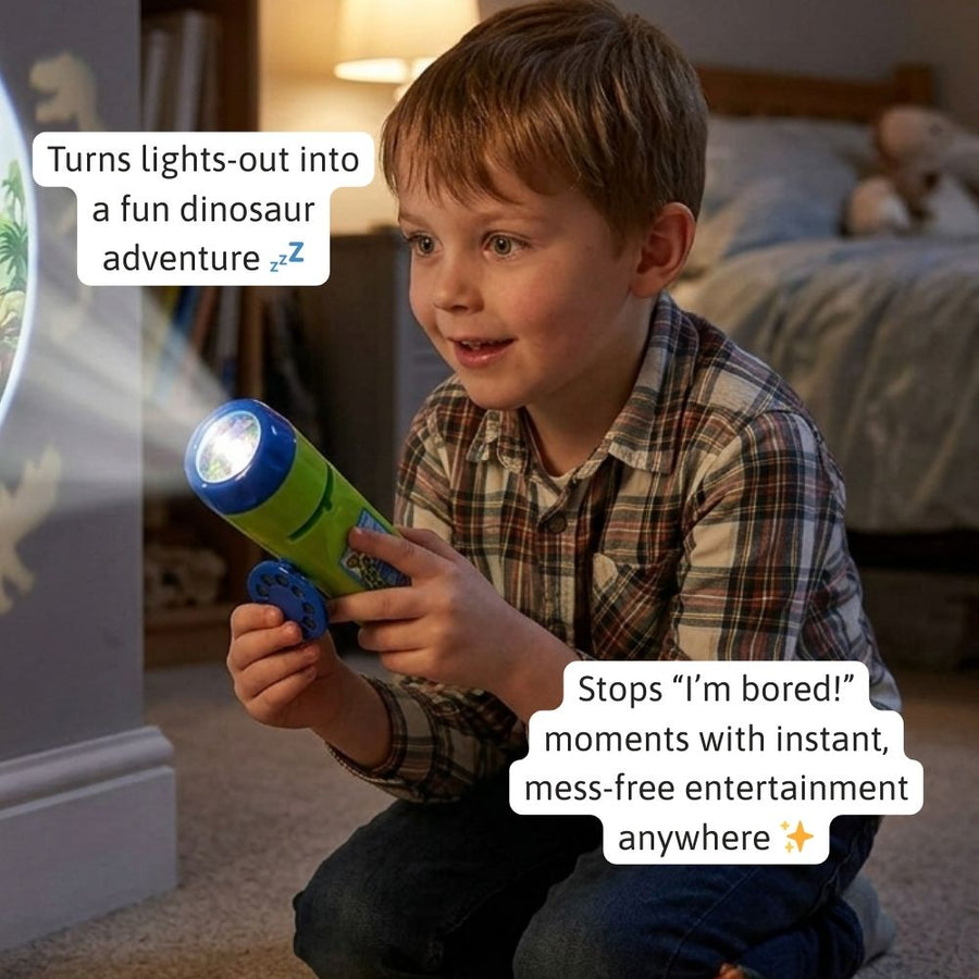 Dinosaur Torch & Projector - Torch Toy 2