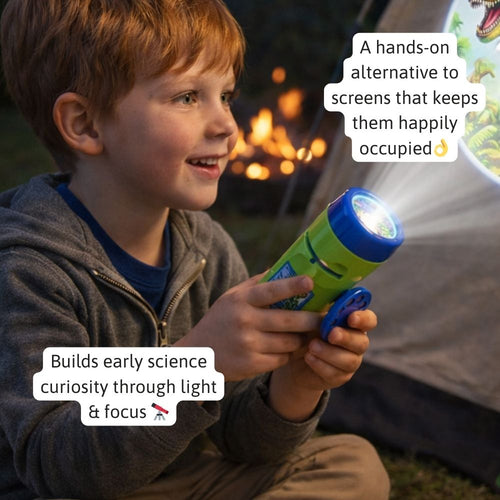 Turns lights-out into a fun, calming dinosaur adventure. 