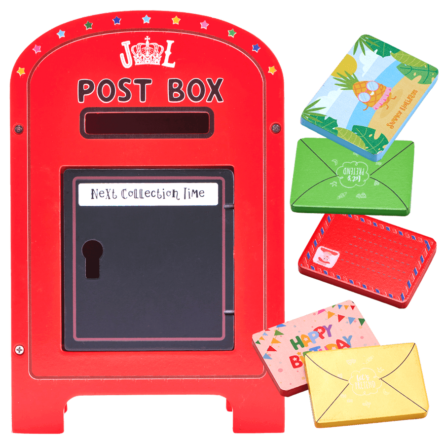 Wooden Post Box 1