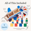 Wooden Aeroplane - Toddler Toy Plane