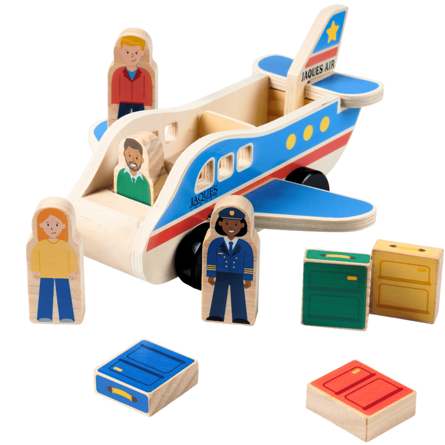 Wooden Aeroplane - Toddler Toy Plane 1