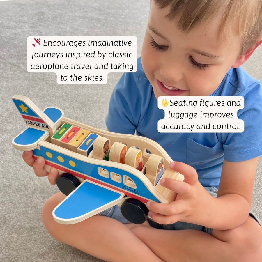 Wooden Aeroplane - Toddler Toy Plane 2
