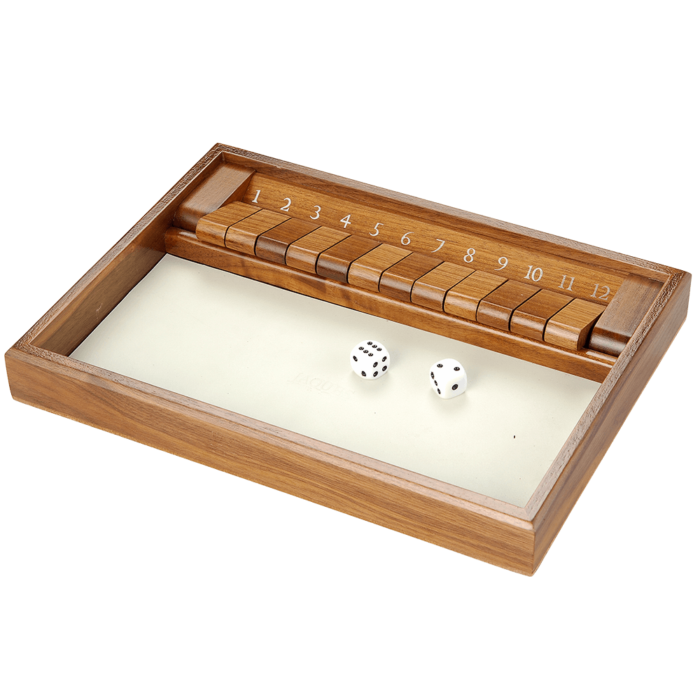 Grand Black Walnut Shut The Box
