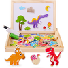Dinosaur Magnetic Board - Jurassic Toy Set