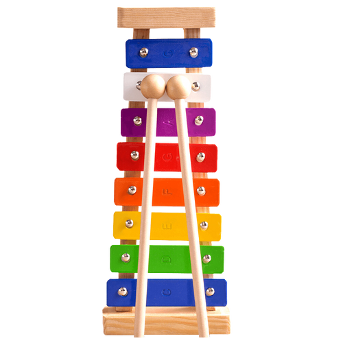 Kids Musical Xylophone with 8 musical notes and wooden battens