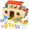 Wooden Noahs Ark - Wooden Animal Toy