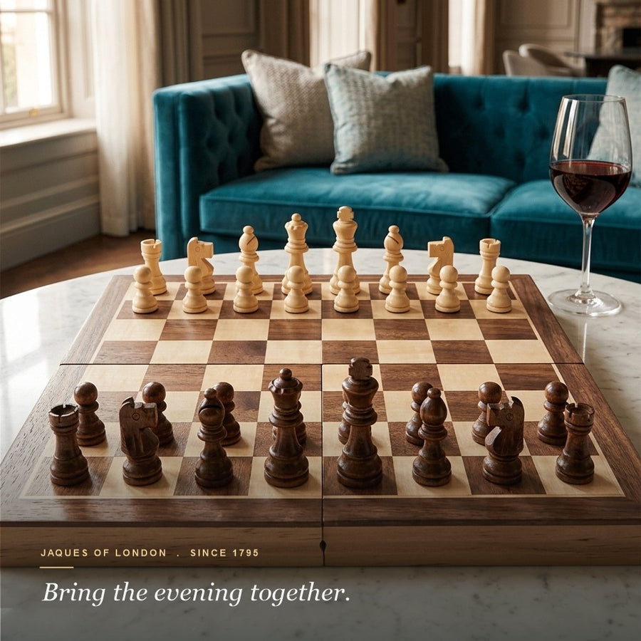 Folding Chess Board - Luxury 15 Inch Chess Set 4