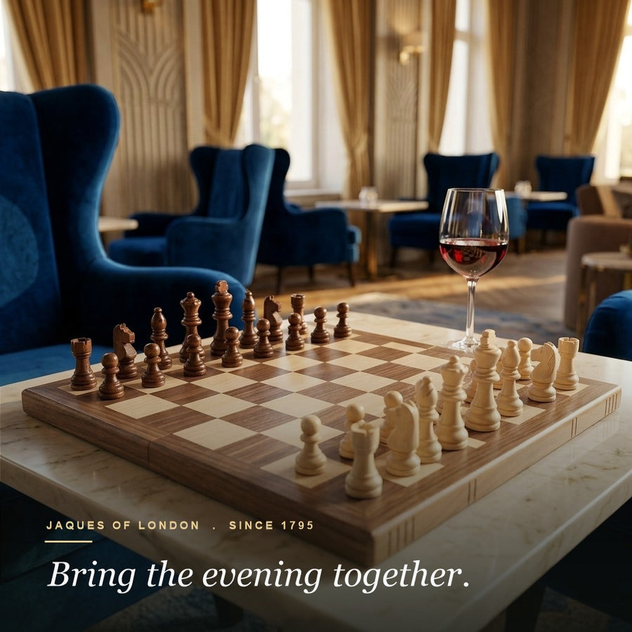 Folding Chess Set - Chess Draughts & Backgammon Set 3