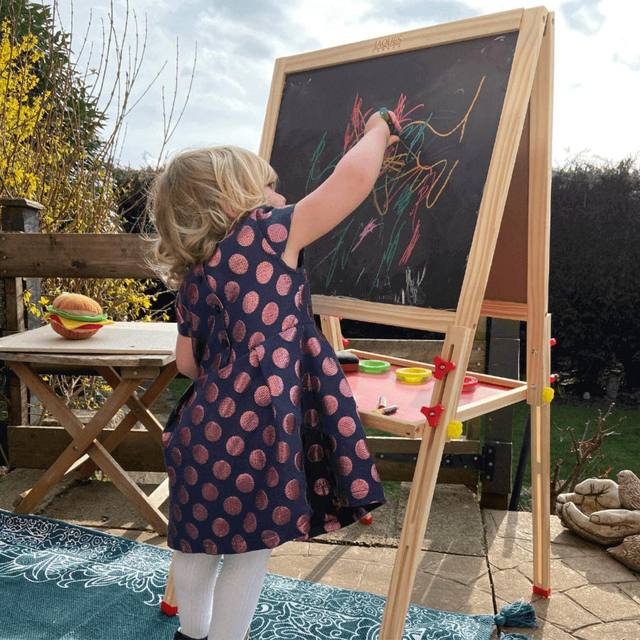 Kids Art Easel - Wooden Easel & Stand 4
