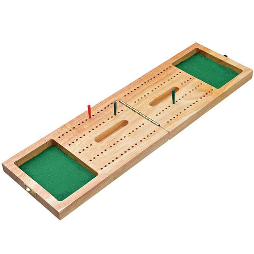 Folding cribbage with cards