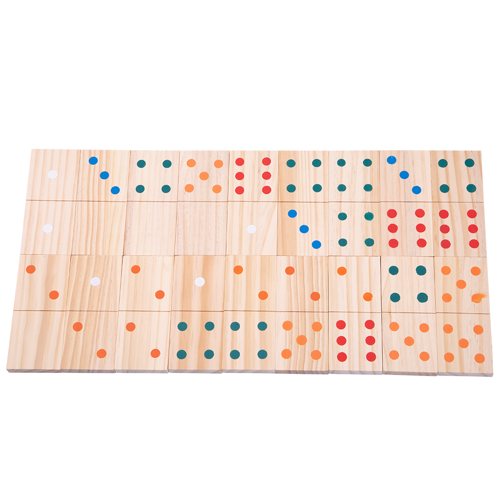 Giant dominoes laid flat