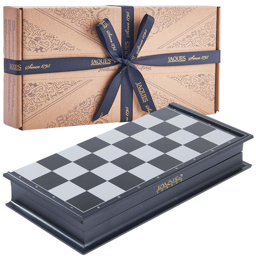 Magnetic Chess and Draughts Set Folded Shut