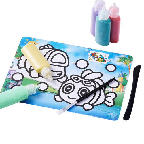  Kids sand art