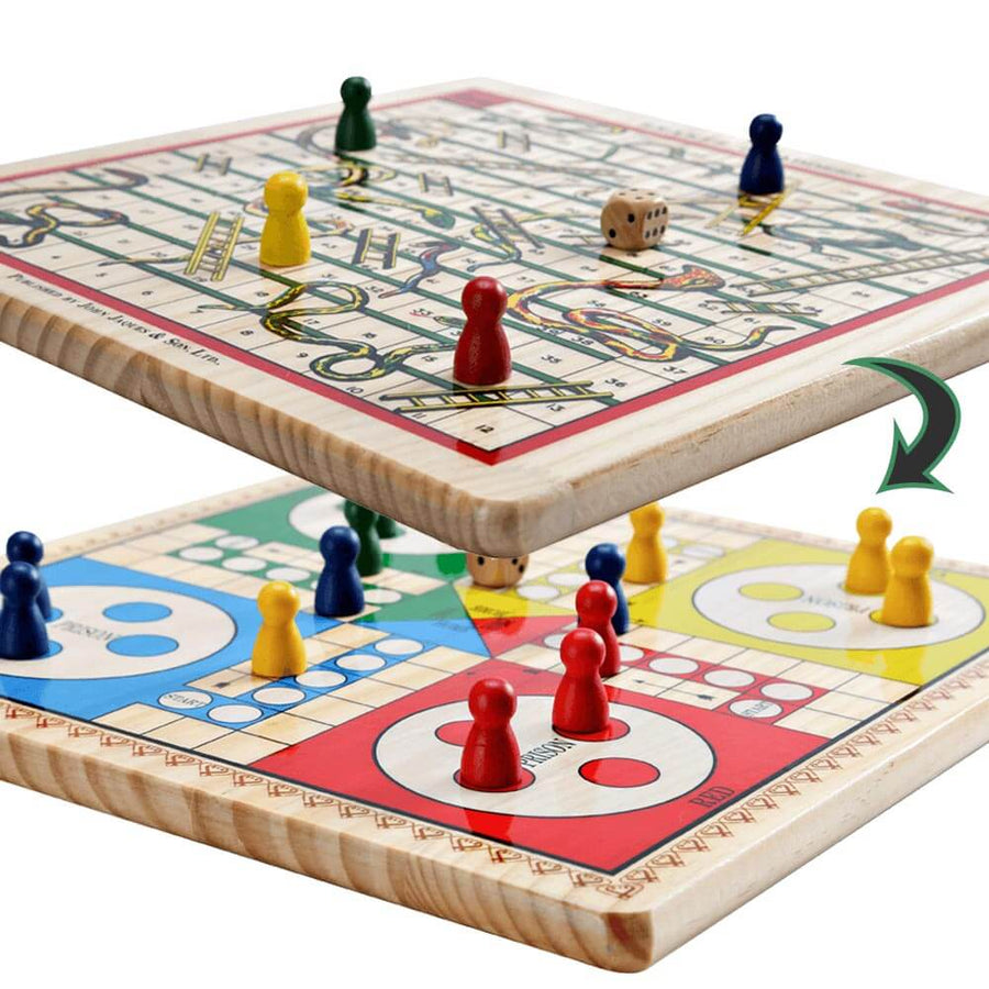 Classic Board Game - Snakes and Ladders & Ludo 2