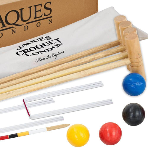  Tonbridge croquet set in drawstring bag with box