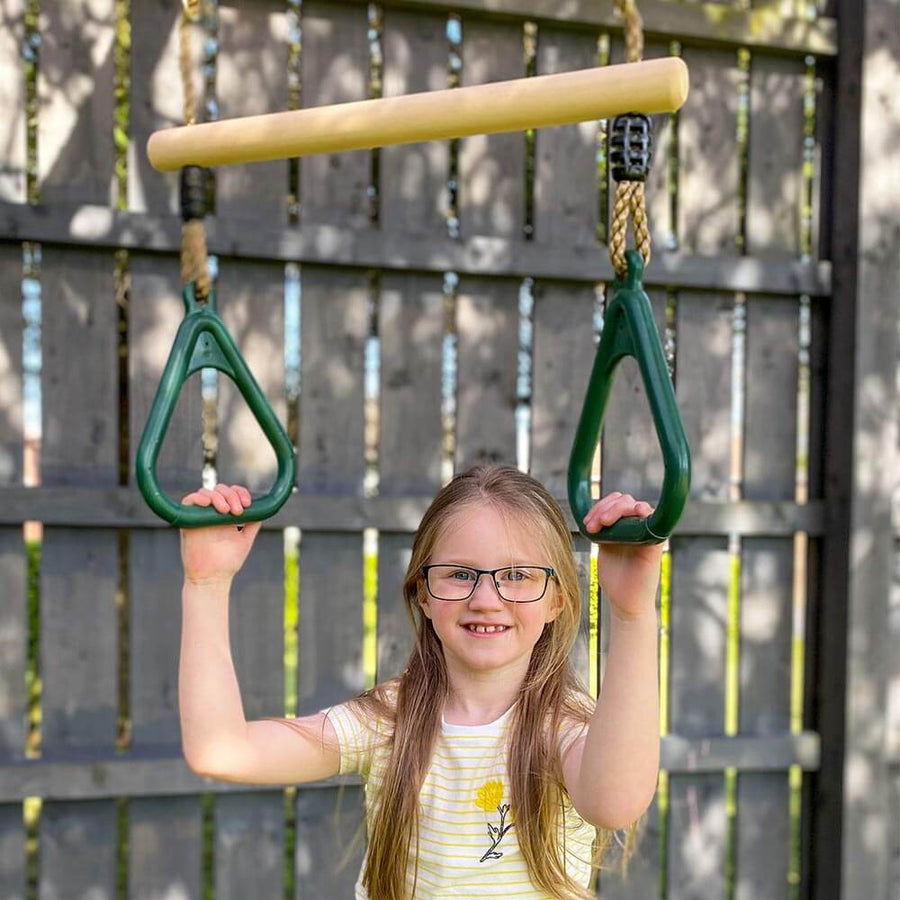 Trapeze Bar - Wooden Trapeze Swing 4