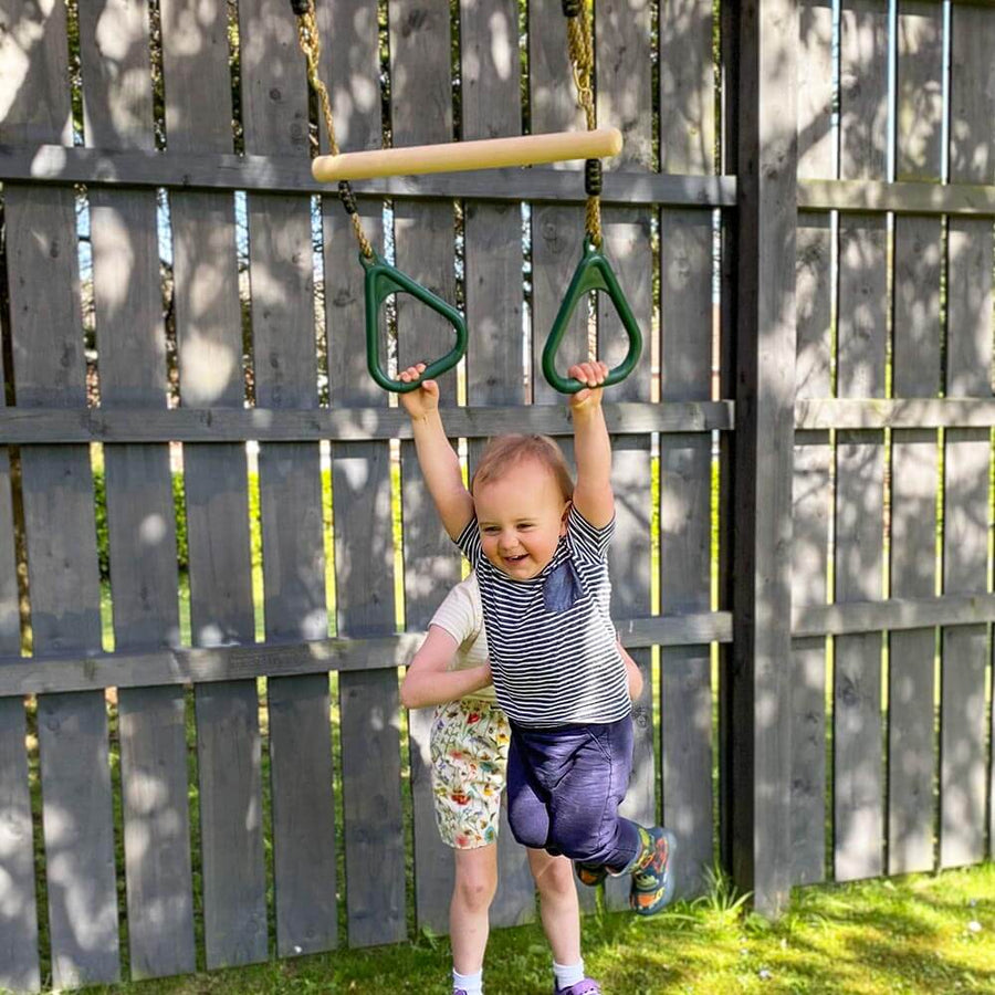 Trapeze Bar - Wooden Trapeze Swing 2