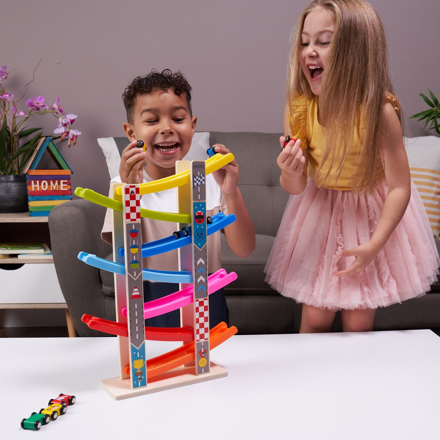 Jaques of London — Children playing with wooden toys