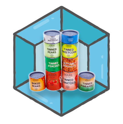 A Play Food Tin Set Prize