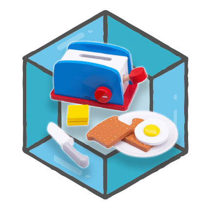 A Play Food Breakfast Set Prize